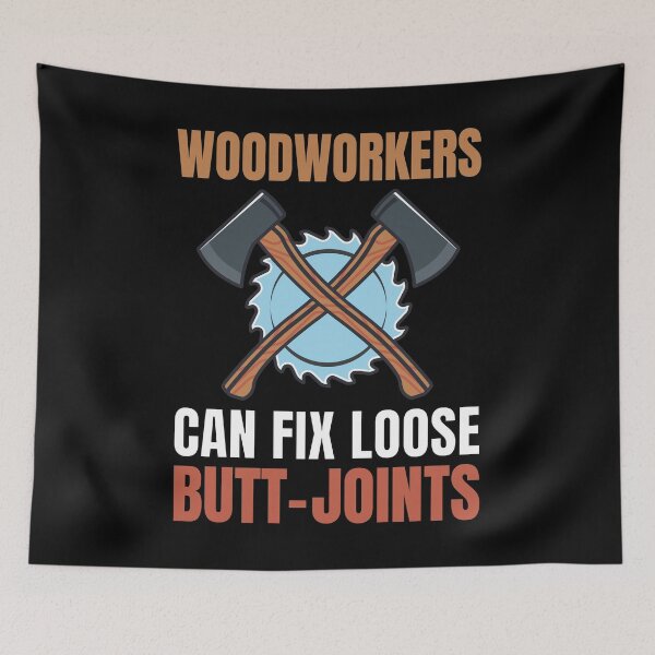 Item preview, Woodworkers Can Fix Loose Butt-Joints Woodworking designed and sold by phoxydesign.