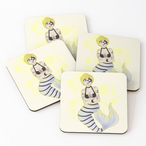 Item preview, Convinct Tang Fish Mermaid designed and sold by Weiliepew.