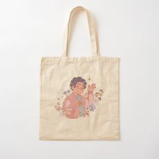 Letterman Steven Cotton Tote Bag