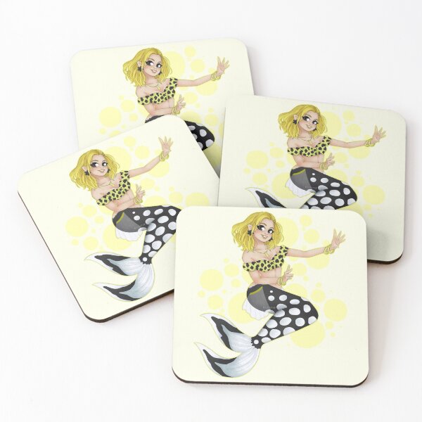 Item preview, Clown TriggerFish Mermaid designed and sold by Weiliepew.
