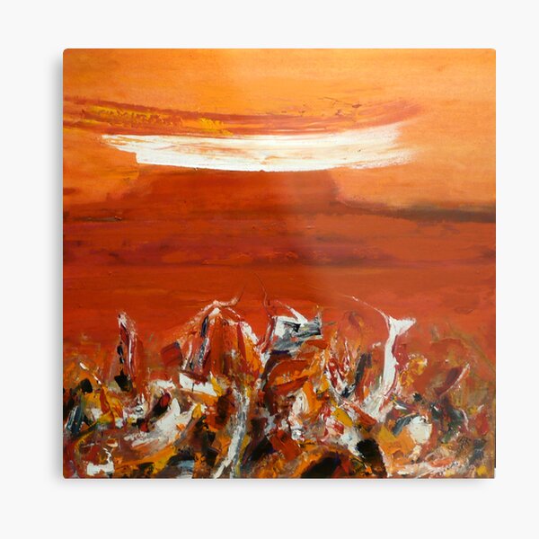Red Earth-Western Australia Metal Print