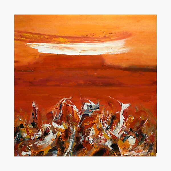 Red Earth-Western Australia Photographic Print