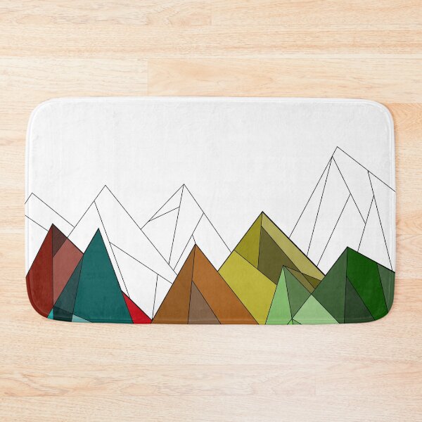 Item preview, Colourfull Mountains designed and sold by Haliboe.