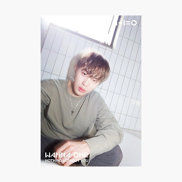 Item preview, WANNA ONE NOTHING WITHOUT YOU HA SUNGWOON designed and sold by PD101EMPORIUM.