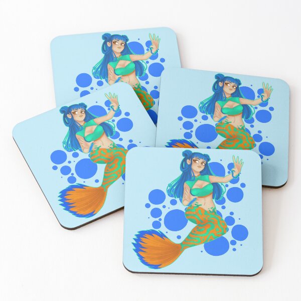 Item preview, MandarinFish Mermaid designed and sold by Weiliepew.