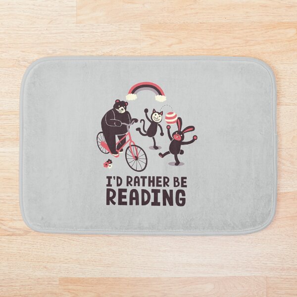 Item preview, I'd Rather Be Reading designed and sold by Tobe Fonseca®.
