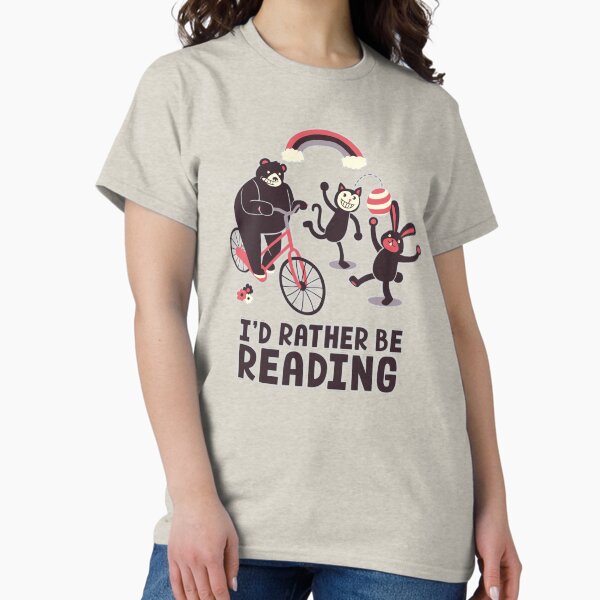 Item preview, I'd Rather Be Reading designed and sold by Tobe Fonseca®.