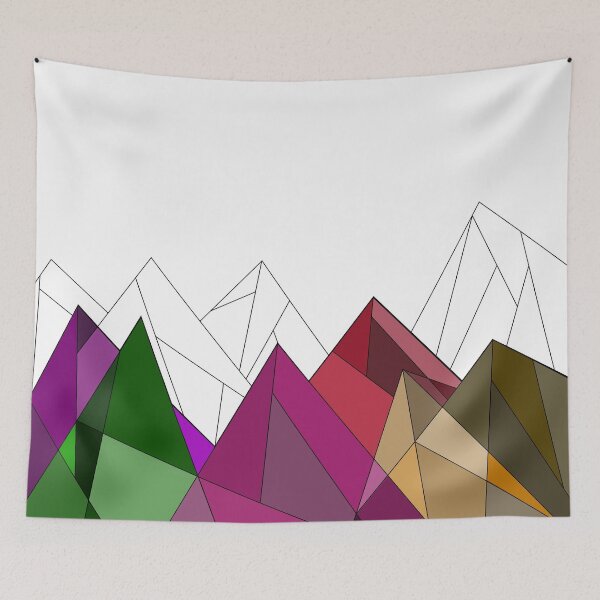 Item preview, Colourfull Montains 2 designed and sold by Haliboe.
