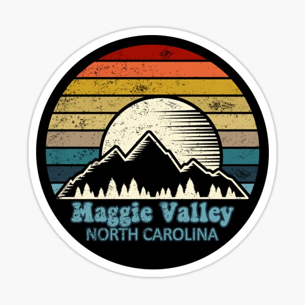 Item preview, Maggie Valley North Carolina Great Smoky Mountains designed and sold by ThreadsNouveau.