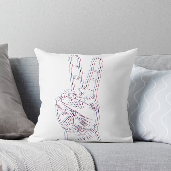 Item preview, "3D" Peace Sign designed and sold by RachelRabbbit.