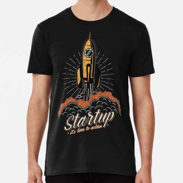"Vintage Rocket TShirt" Tshirt by FabricioForte Redbubble