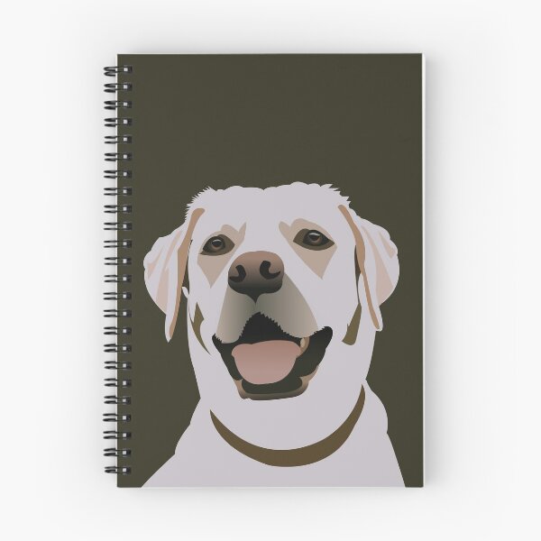 Item preview, Leonardo the Yellow Labrador designed and sold by KCPetPortraits.