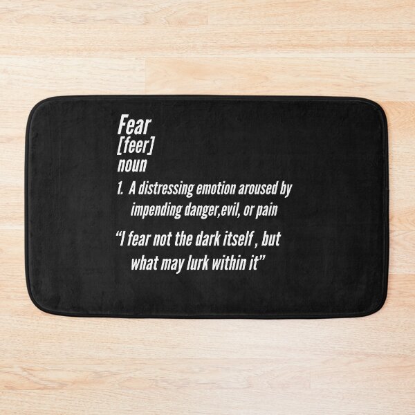 Item preview, Fear, dictionary definition Fun Halloween Design  designed and sold by dcanimal.