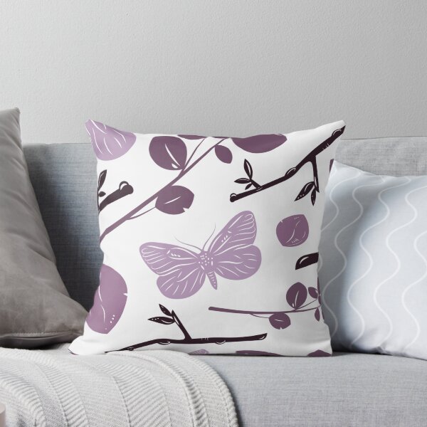 Item preview, Purple Butterflies with Leaves and Twigs designed and sold by gsproductsgs.