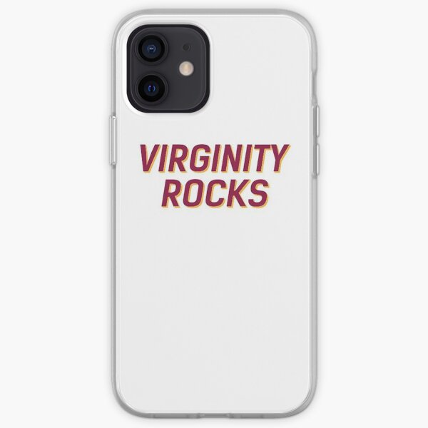 Virginity Rocks White or Black iPhone Soft Case