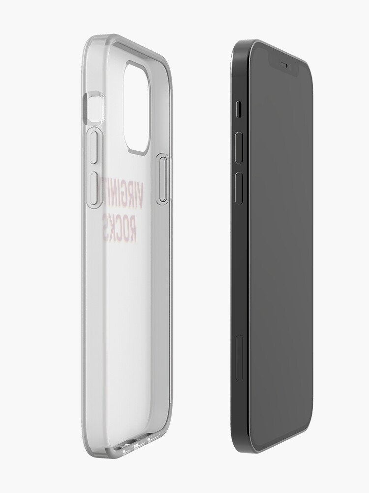 Alternate view of Virginity Rocks White or Black iPhone Case & Cover