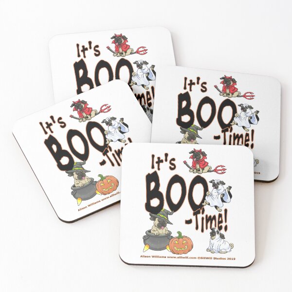Item preview, It's Boo-Time!  A Halloween Salutation! designed and sold by SillWillStudios.