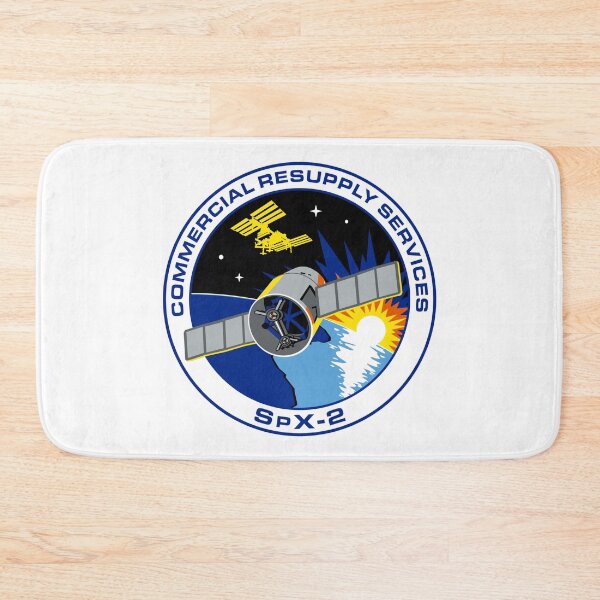 Item preview, Space X Dragron Commercial Crew Resupply CRS-2 Patch designed and sold by awildanon.