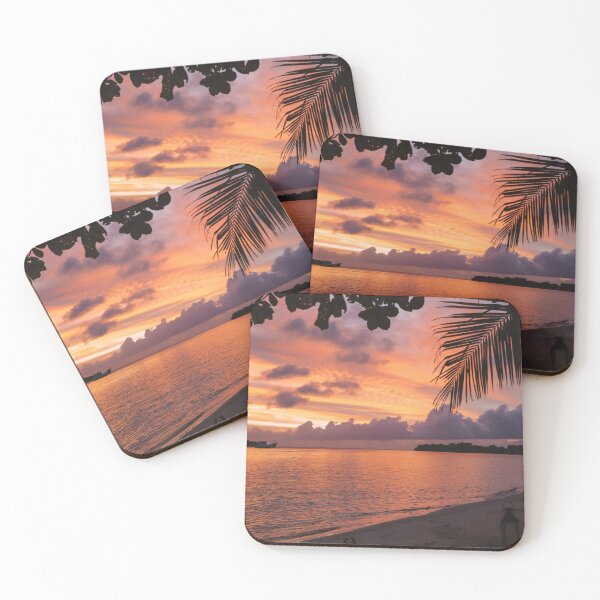 Item preview, Beautiful Tropical Beach Sunset  designed and sold by newburyboutique.