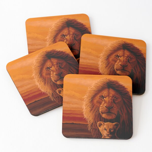Item preview, Lion King Painting designed and sold by PaulMeijering.
