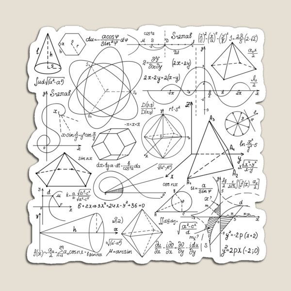 Math Equations #Math #Equations #MathEquations Magnet