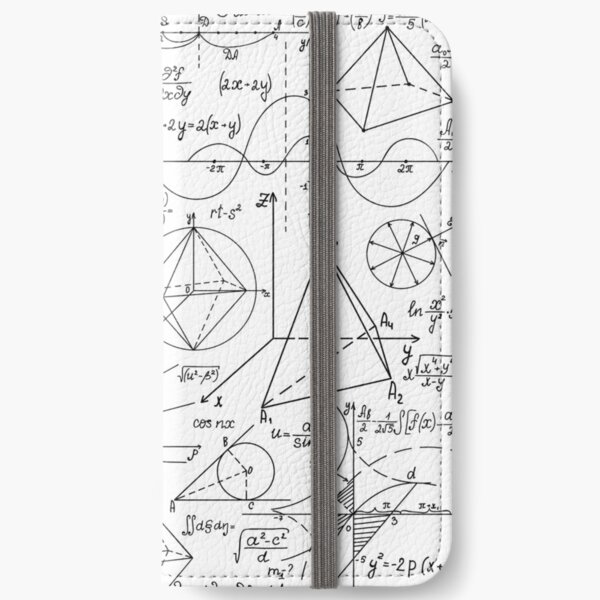 Math Equations #Math #Equations #MathEquations iPhone Wallet