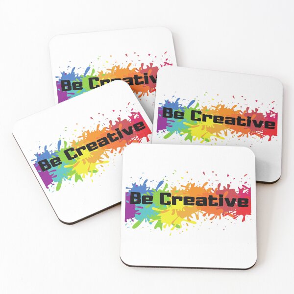 Item preview, Be Creative paint splash  designed and sold by Isha Dibua.
