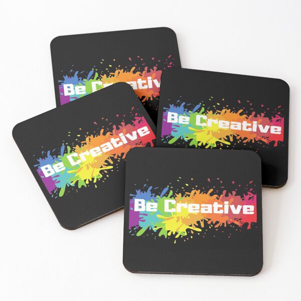 Item preview, Be Creative paint splash  designed and sold by Isha Dibua.