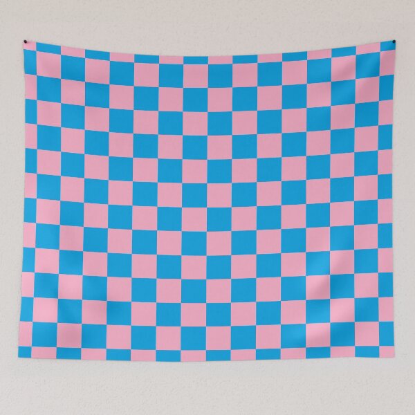 Item preview, Checkered Pink and Turquoise  designed and sold by lornakay.