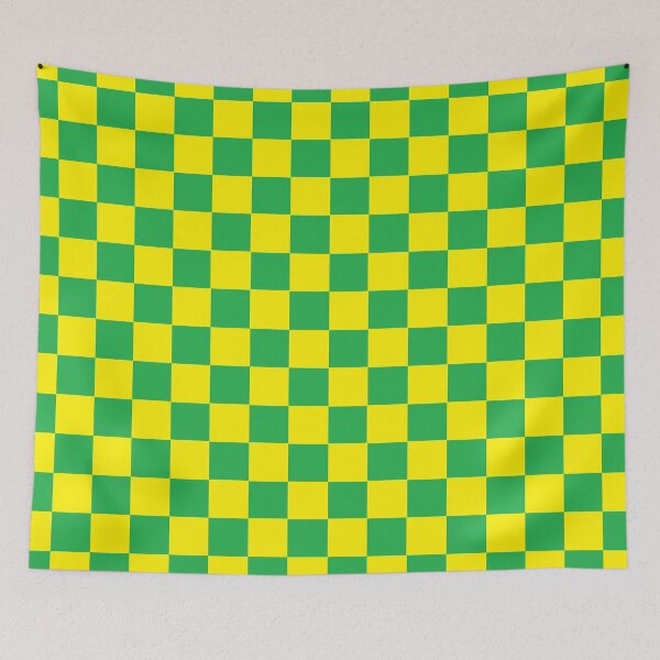 Item preview, Checkered Green and Yellow  designed and sold by lornakay.