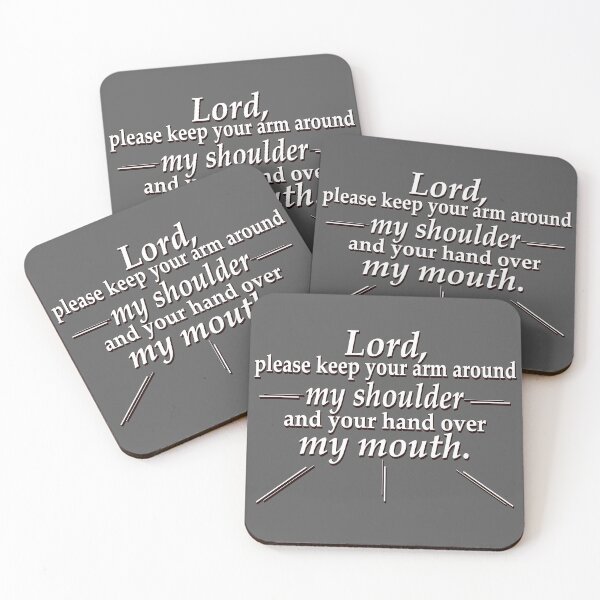 Item preview, Lord keep your hand over my mouth designed and sold by Amber Ryder.