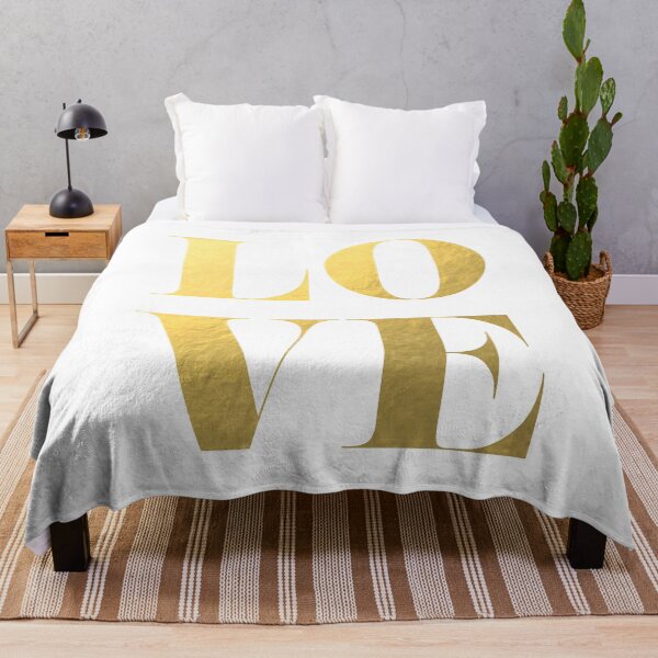 Item preview, LOVE Faux Gold Foil designed and sold by tshirtstylist.