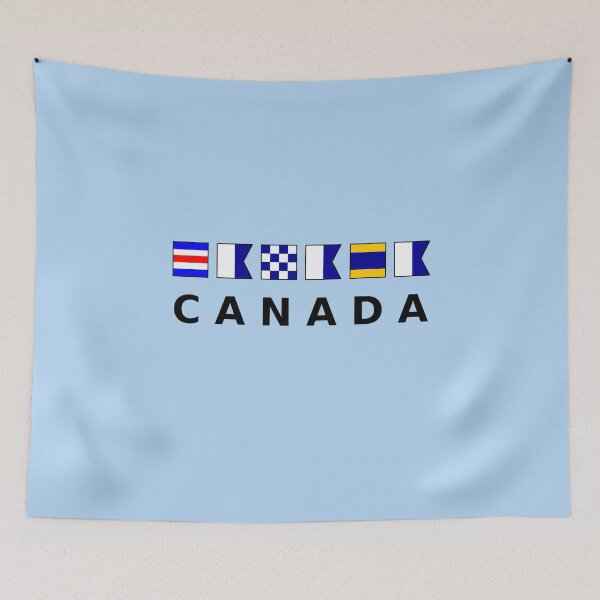 Item preview, Canada Nautical Signal Sailing Flags Light-Color designed and sold by TinyStarCanada.