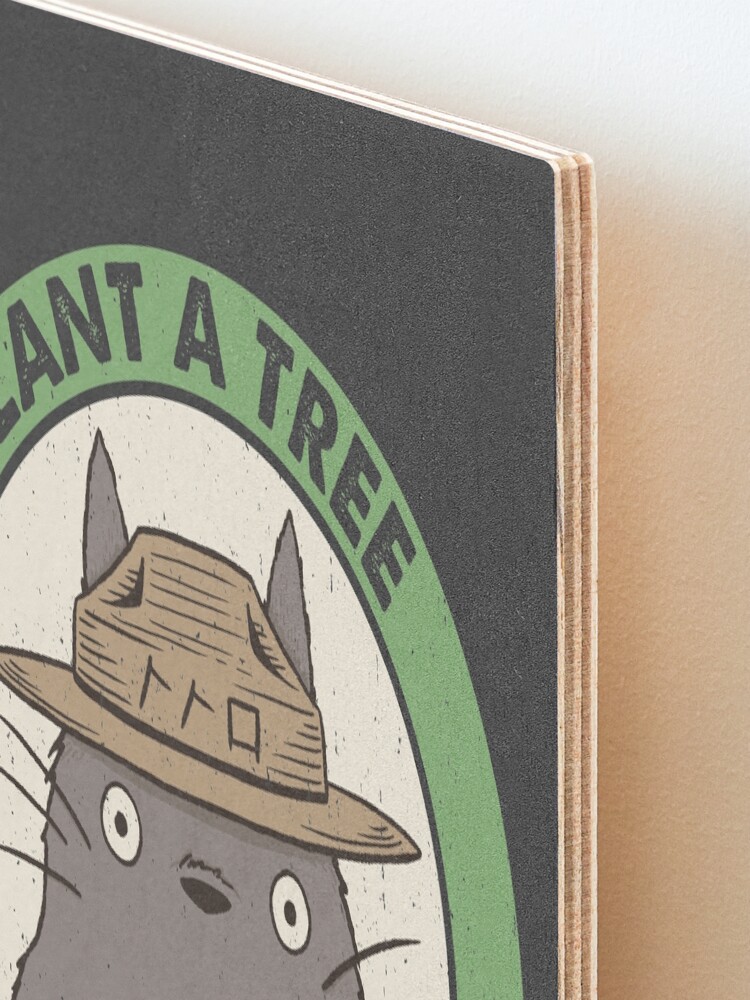 Alternate view of Save the Forest Mounted Print