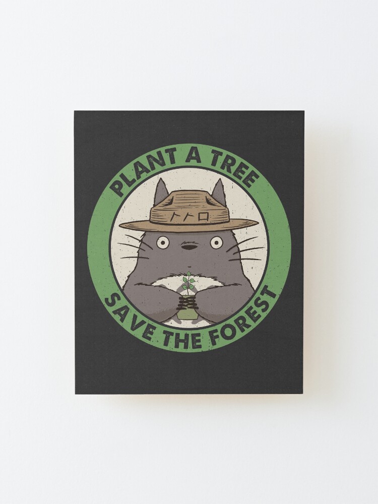 Alternate view of Save the Forest Mounted Print