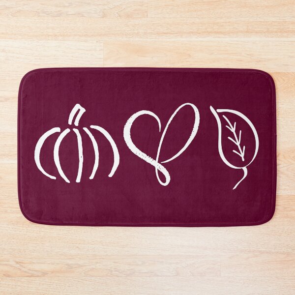 Item preview, Love Fall Pumpkin Heart Leaf designed and sold by BeYOUtifulFaith.