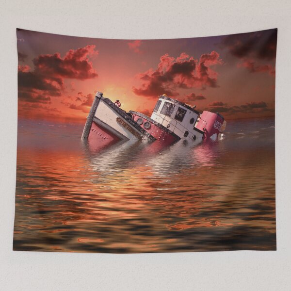 Item preview, Sinking Boat designed and sold by Yannik Hay.