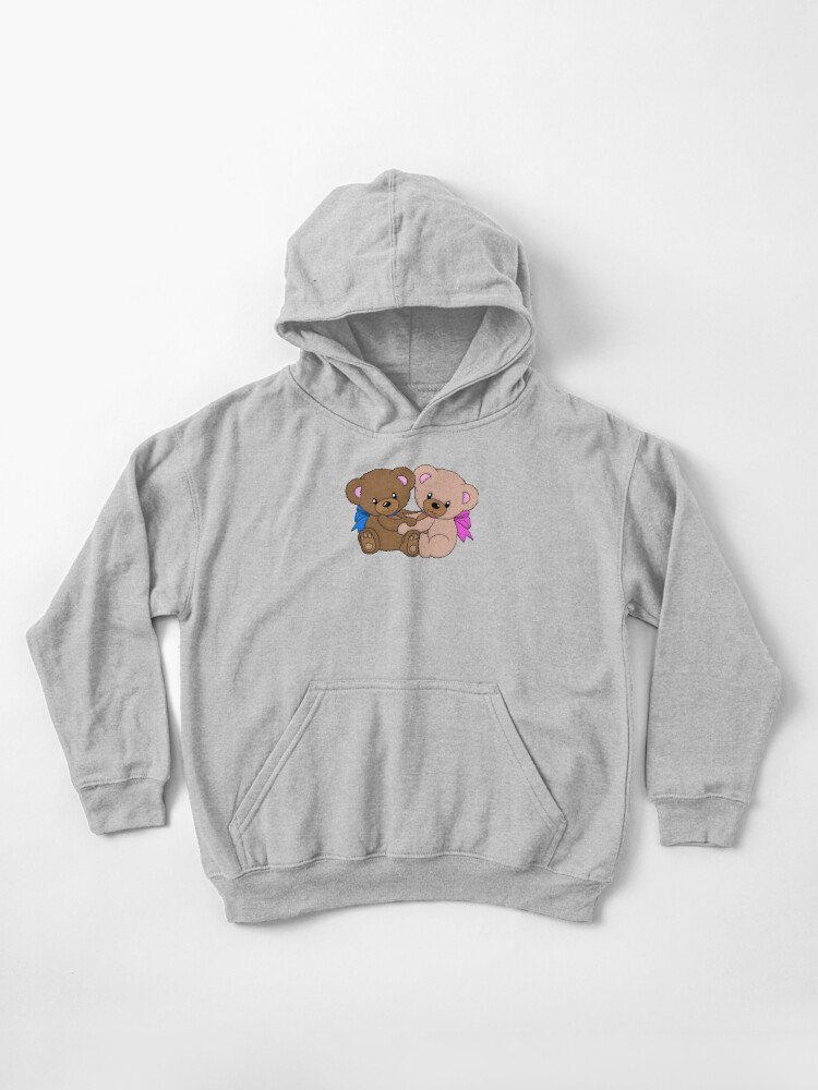 kids bear hoodie