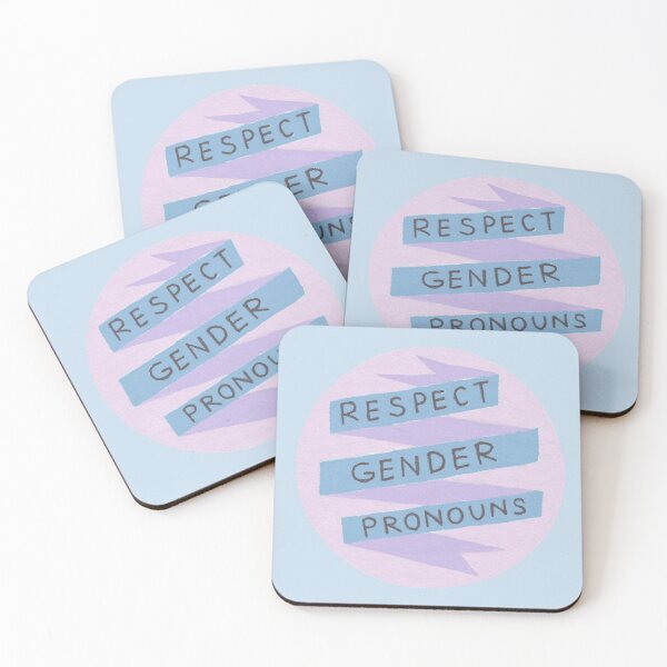 Item preview, Respect Gender Pronouns designed and sold by Seraphim0843.
