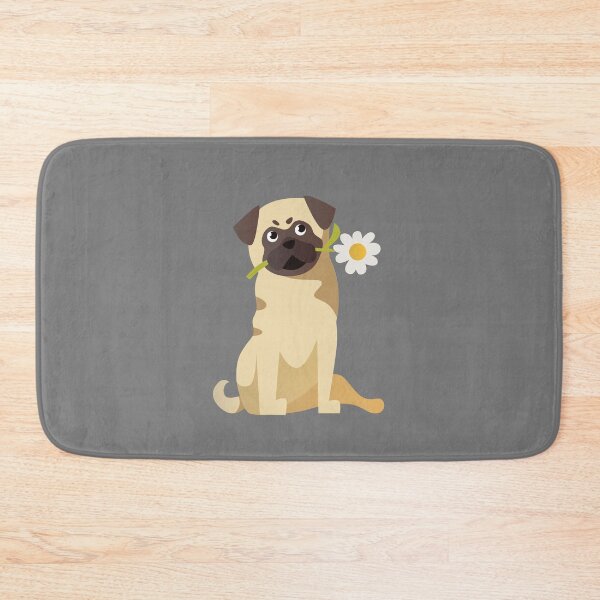 Item preview, Sunflower Pug  designed and sold by EyeLoveAnimals.