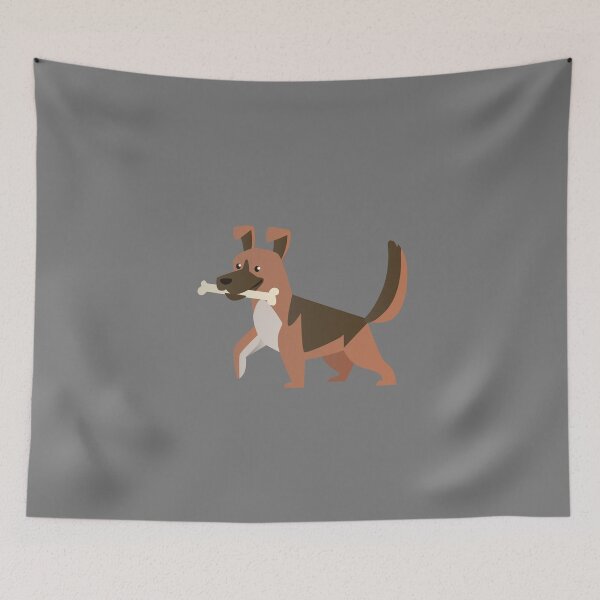 Item preview, Happy Jack Russel With A Bone designed and sold by EyeLoveAnimals.