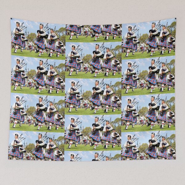 Item preview, Scottish Highland Pipe & Drum Band  designed and sold by Carole-Anne.
