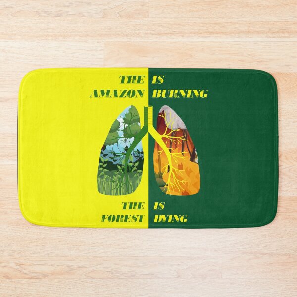 Item preview, The Amazon is burning designed and sold by paulo silveira.
