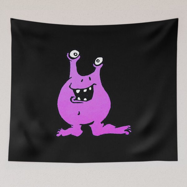 Item preview, Cute Purple Alien Thingy designed and sold by homesteadswag.