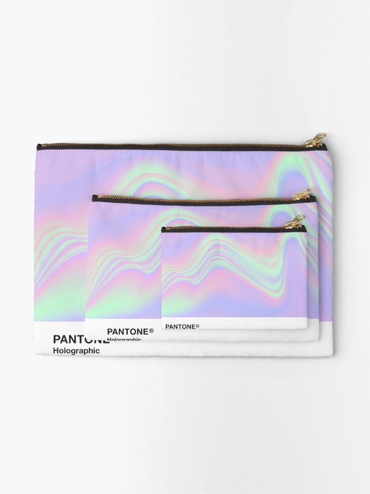 Alternate view of Pantone Holographic Series #9 Zipper Pouch