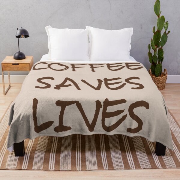 Item preview, Coffee Saves Lives designed and sold by Artsthetic Collection.