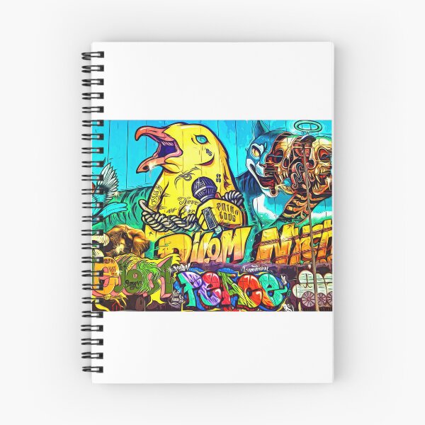 Item preview, Bright Bird Graffiti Street Art designed and sold by PODLizardWizard.