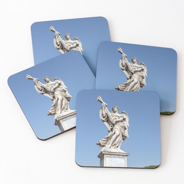 Item preview, Angel with the Cross at the Sant'Angelo bridge - Rome, Italy designed and sold by Ulysse Pixel.