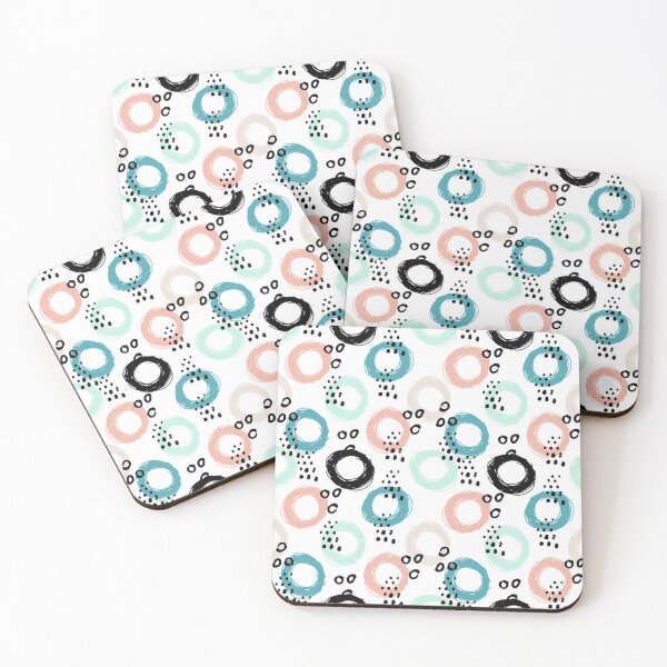 Item preview, Abstract Circles and Dots designed and sold by pugmom4.