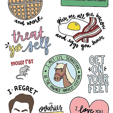 Artwork thumbnail, Parks and Recreation TV Show Art by lettersofjoy